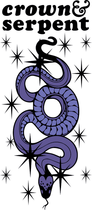 Crown & Serpent Banner Logo